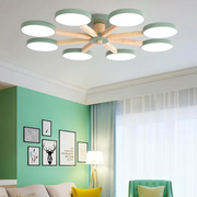 Nordic Multi-Ring LED Living Room Ceiling Light