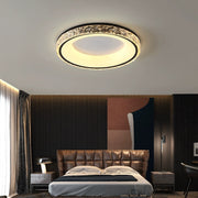 Contemporary Flush Mount Round Acrylic Ceiling Light