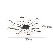 Sunflower Creative LED Ceiling Light for Living Room