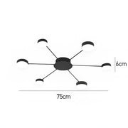 Sunflower Creative LED Ceiling Light for Living Room