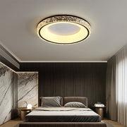 Contemporary Flush Mount Round Acrylic Ceiling Light