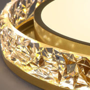 Contemporary Flush Mount Round Acrylic Ceiling Light