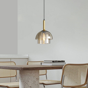 Modern Simple Glass Dome Ceiling Pendant Lights