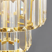 Exquisite Black or Gold Glass Pendant Light