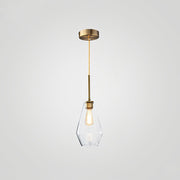 Industrial Multi-shape Glass Living Room Pendant Light