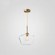 Industrial Multi-shape Glass Living Room Pendant Light