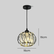 Nordic Simple Globular Glass Hallway Pendant Lighting