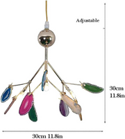 Nordic Creative Light Luxury Agate Stone Chandelier