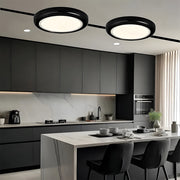 Elegant Design Round Plate LED Living Room Ceiling Light