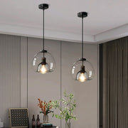 Contemporary Simple Glass Globe Kitchen Island Pendant Lights