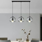Contemporary Simple Glass Globe Kitchen Island Pendant Lights