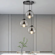Contemporary Simple Glass Globe Kitchen Island Pendant Lights
