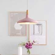 Modern Nordic Macaron Creative Wooden Pendant Lamp