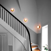 Contemporary Hallway Glass Ceiling Lighting