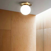 Contemporary Hallway Glass Ceiling Lighting