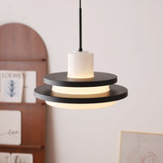 Nordic Style Double layer Bauhaus Equator Glass Pendant Lamp