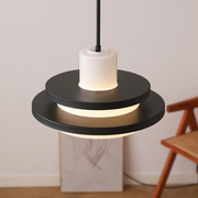 Nordic Style Double layer Bauhaus Equator Glass Pendant Lamp