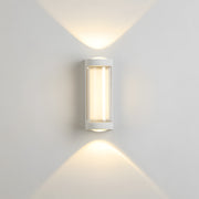 Modern Waterproof IP65 Black and White LED Outdoor Wall Light