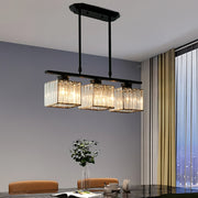 Modern Art Deco Glass Kitchen Island Lamps