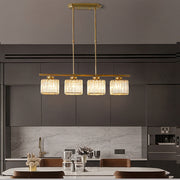 Modern Art Deco Glass Kitchen Island Lamps