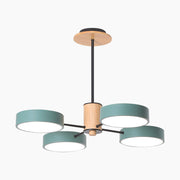 Stylish Macaron Multi Arm LED Ceiling Pendant Light