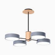 Stylish Macaron Multi Arm LED Ceiling Pendant Light