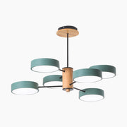 Stylish Macaron Multi Arm LED Ceiling Pendant Light