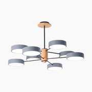 Stylish Macaron Multi Arm LED Ceiling Pendant Light