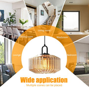 Modern Simple Glass Kitchen Pendant Lighting