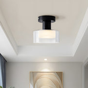 Nordic Glass LED Corridor Ceiling Light