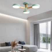 Nordic Multi-Ring LED Living Room Ceiling Light
