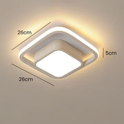 Simple Square or Circle LED Hallway Ceiling Light