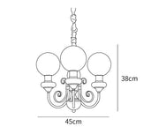 Modern Creative Art Onyx Chandelier