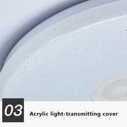 RGB LED Smart Bluetooth Music Ceiling Room for Bedroom