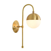Gold Metal Retro Wall Lights For Bedroom