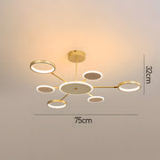 Contemporary Multi-Head LED Ceiling Lights for Dining Room