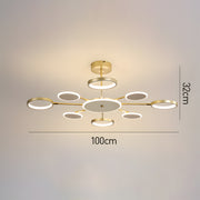 Contemporary Multi-Head LED Ceiling Lights for Dining Room