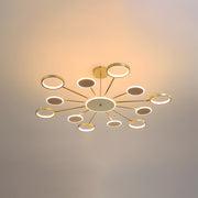 Contemporary Multi-Head LED Ceiling Lights for Dining Room