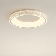 Contemporary Flush Mount Round Acrylic Ceiling Light