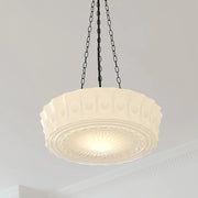 Elegance Retro White Pendant Lamp