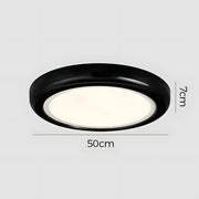 Elegant Design Round Plate LED Living Room Ceiling Light