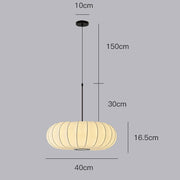 Modern White Pumpkin Chandelier -Lampsmodern