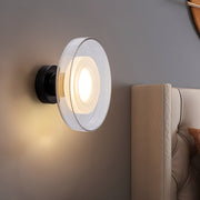 Bowl Shape Glass LED Wall Sconce For Bedroom