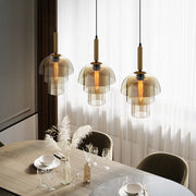 Modern Simple Glass Dome Ceiling Pendant Lights