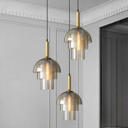 Modern Simple Glass Dome Ceiling Pendant Lights