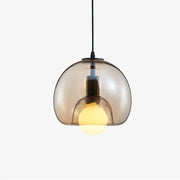 Contemporary Simple Glass Globe Kitchen Island Pendant Lights
