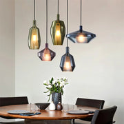 Modern Glass Simple Multicolored Pendant Lights