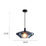 Modern Glass Simple Multicolored Pendant Lights