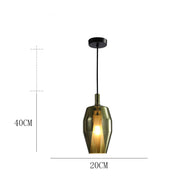 Modern Glass Simple Multicolored Pendant Lights