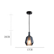 Modern Glass Simple Multicolored Pendant Lights